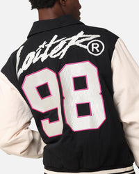 Loiter Vice City Varsity Jacket Black