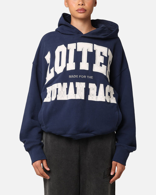 Loiter College Dropout Hoodie Navy