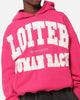 Loiter College Dropout Hoodie Pink