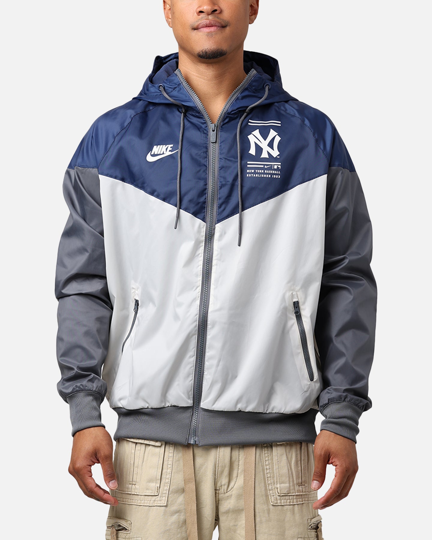 Nike New York Yankees Cooperstown Windrunner Jacket Midnight Navy
