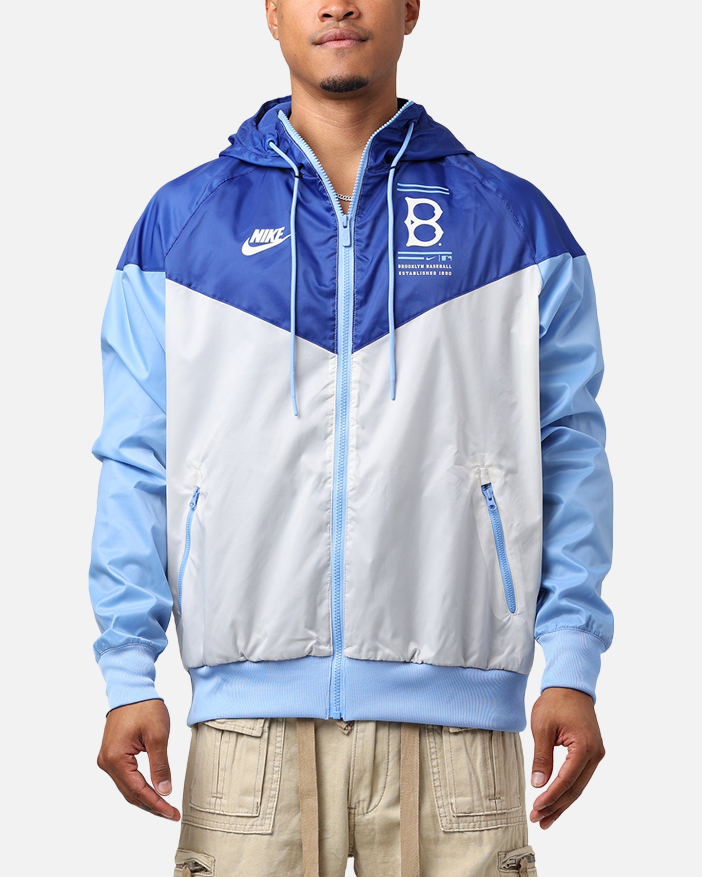 Nike Los Angeles Dodgers Cooperstown Windrunner Jacket Rush Blue