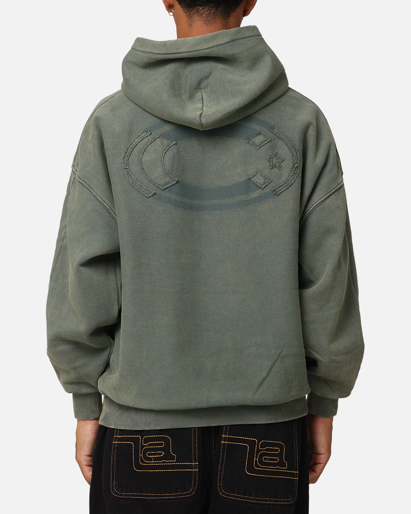 Carre Con-Star Hoodie Rinsed Moss Green | Culture Kings US
