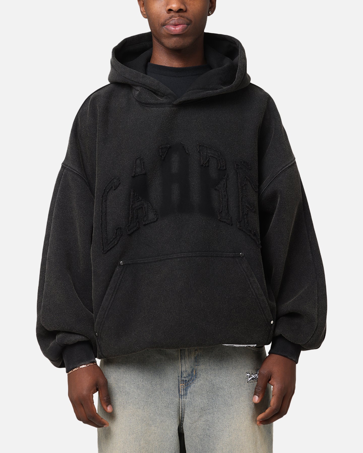 Carre Con-Star Hoodie Washed Black | Culture Kings US