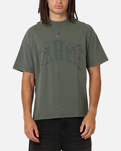 Carre Con-Star Oversized T-Shirt Rinsed Moss Green