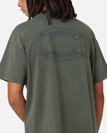 Carre Con-Star Oversized T-Shirt Rinsed Moss Green