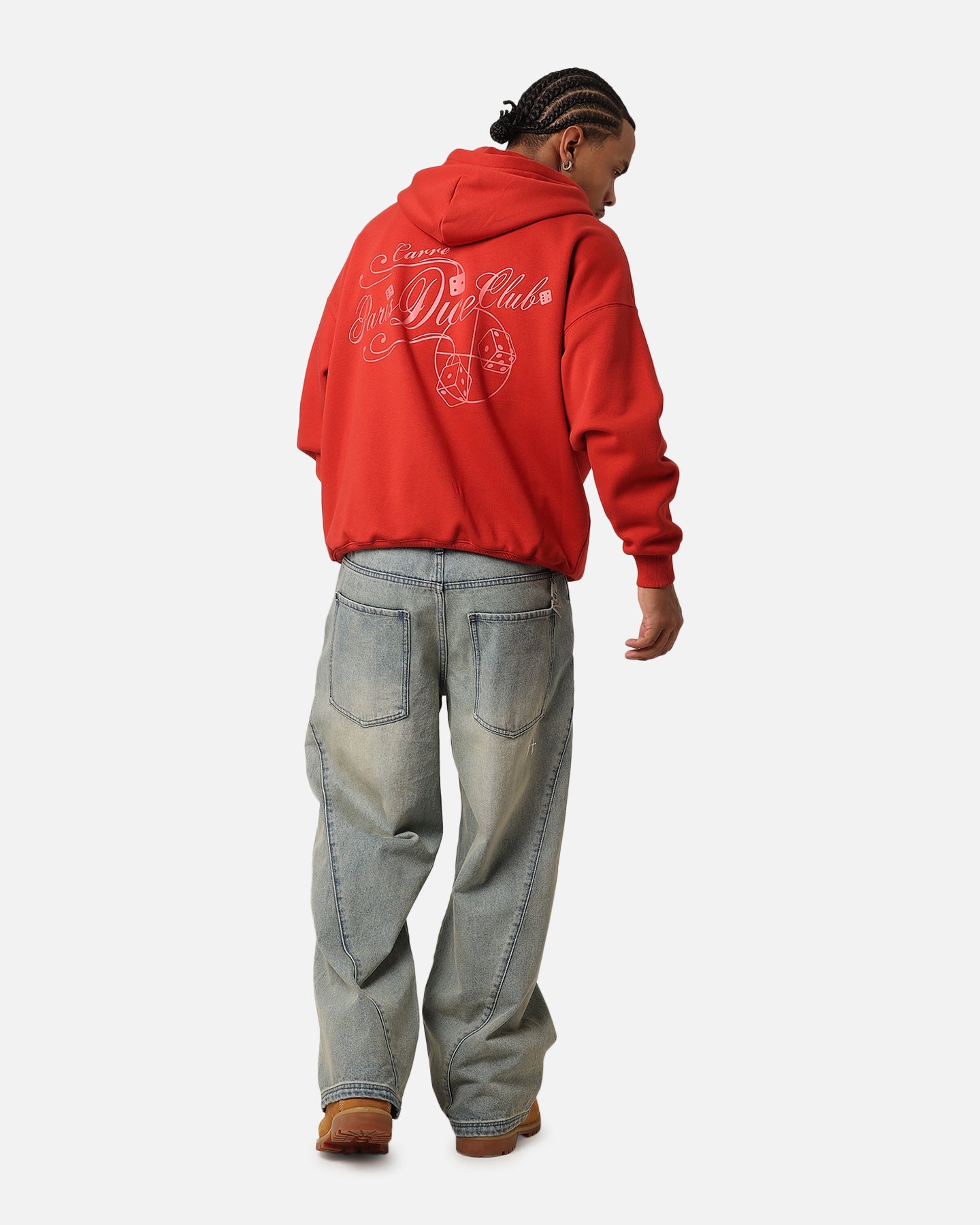 Carre Shoot Out Full Zip Hoodie Red | Culture Kings US