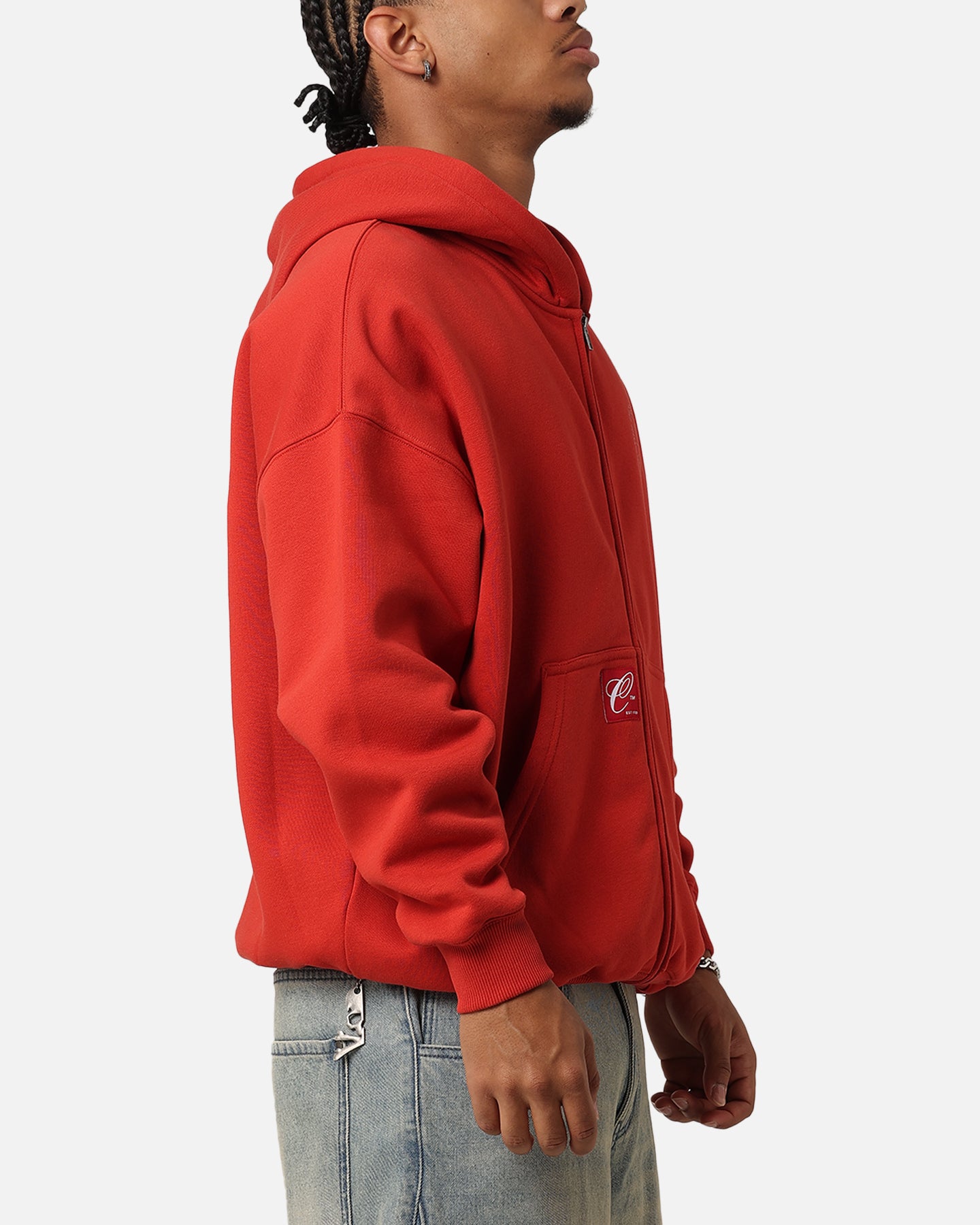 Carre Shoot Out Full Zip Hoodie Red | Culture Kings US