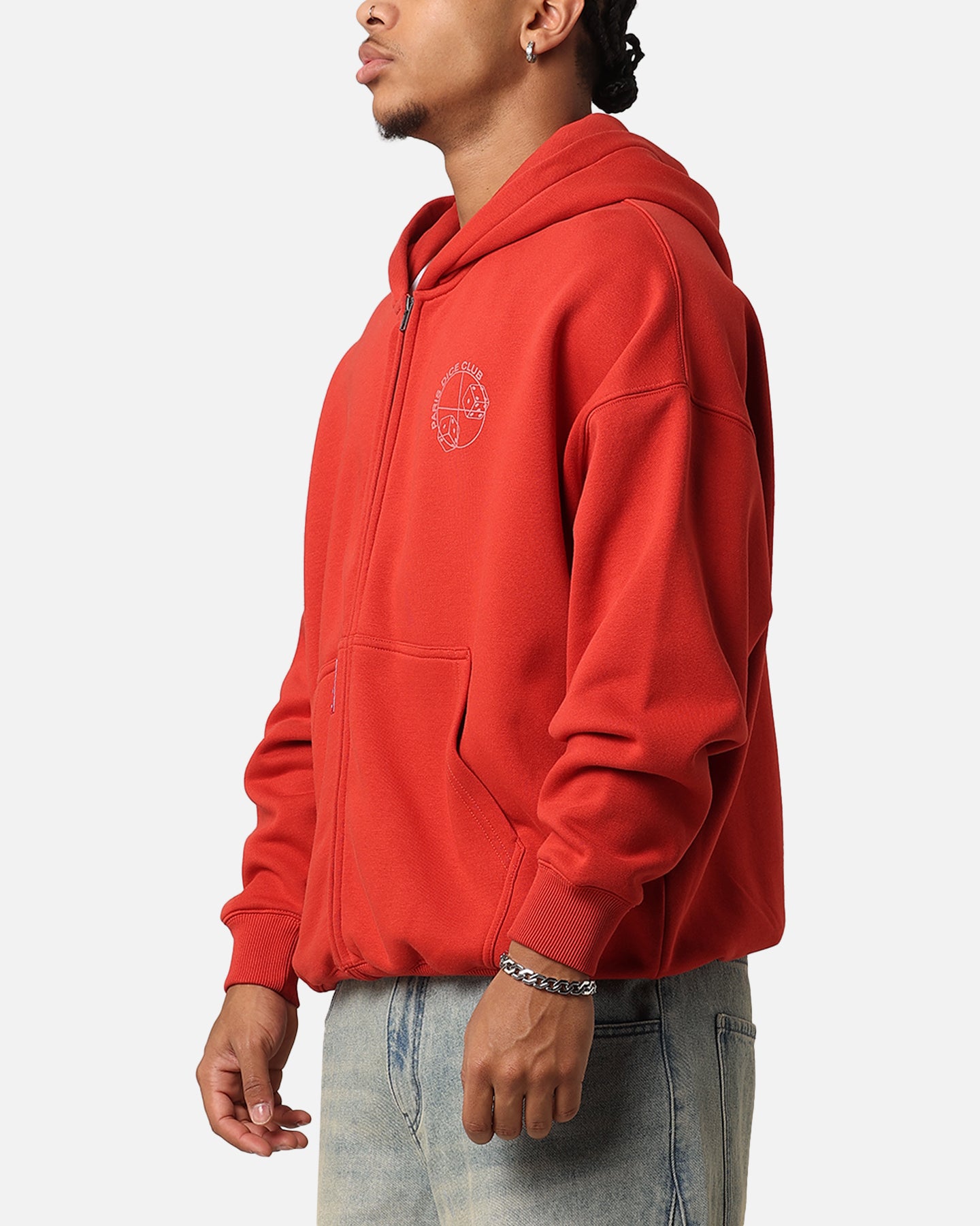 Carre Shoot Out Full Zip Hoodie Red | Culture Kings US