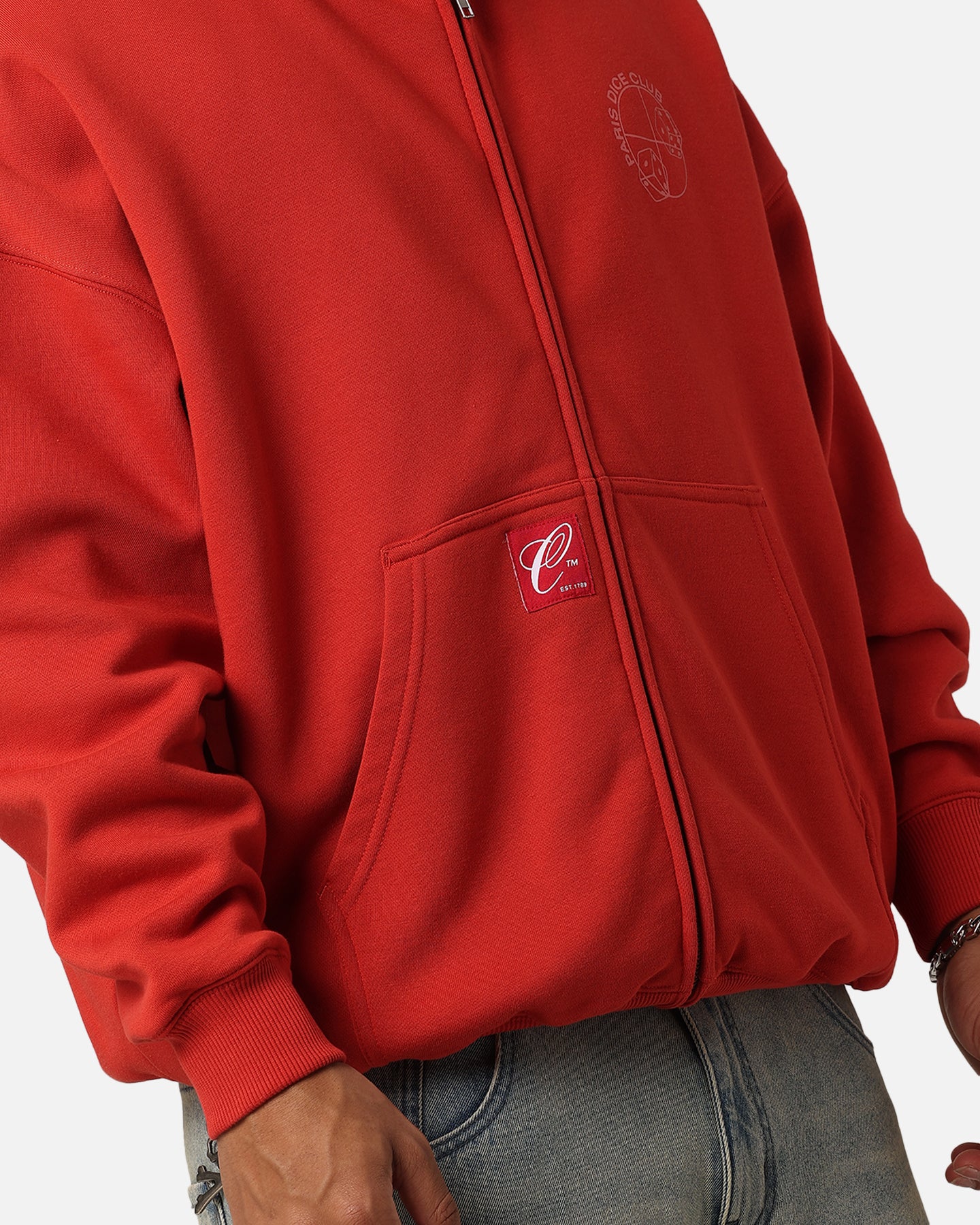 Carre Shoot Out Full Zip Hoodie Red | Culture Kings US