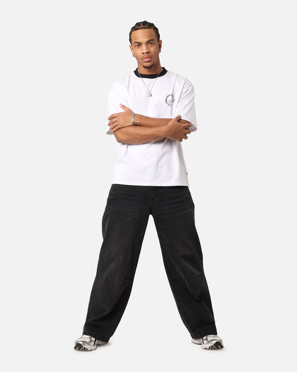 Carre Shootout Oversized Ringer T-Shirt White