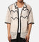 XXIII Western Crochet Button Up Shirt Cream/Black