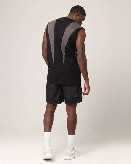 Saint Morta Rage Oversized Muscle T-Shirt Black/Grey