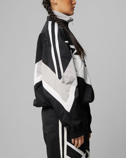 Loiter Hybrid Track Jacket Black/Grey