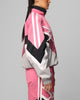 Loiter Hybrid Track Jacket Pink/Grey