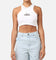 Dickies Women's Fire Boy Crop Tank White