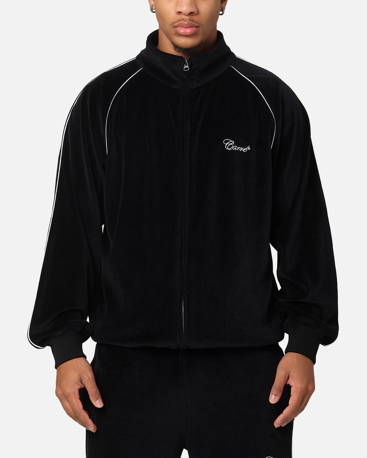 Knuth Marf velour track jacket