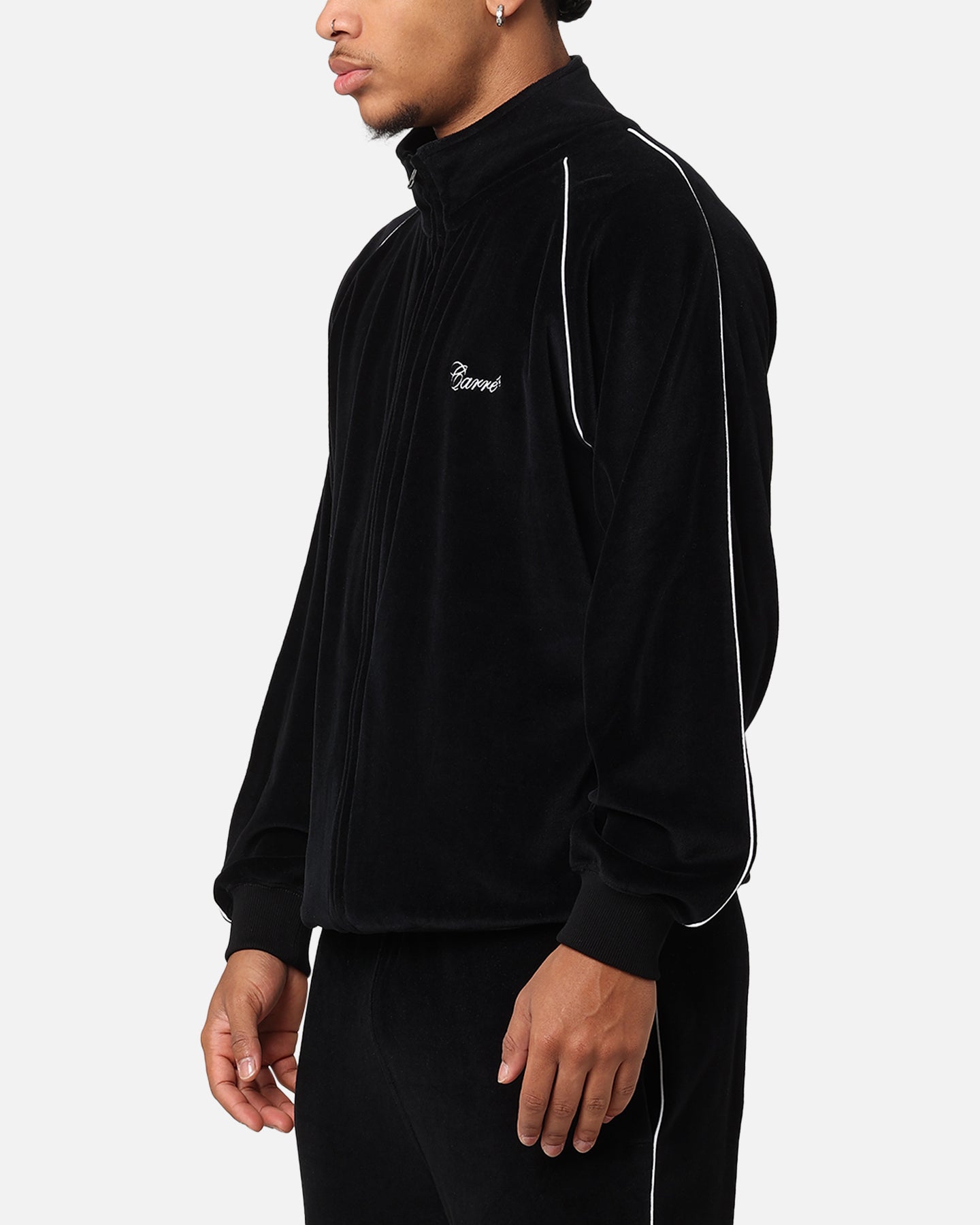 Carre Gorgeous Velour Track Jacket Black | Culture Kings US Carre Gorgeous Velour Track Jacket Black | Culture Kings US