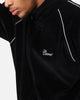 Carre Gorgeous Velour Track Jacket Black