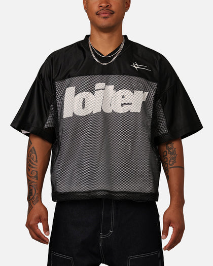 Loiter Outfield Training Jersey Black