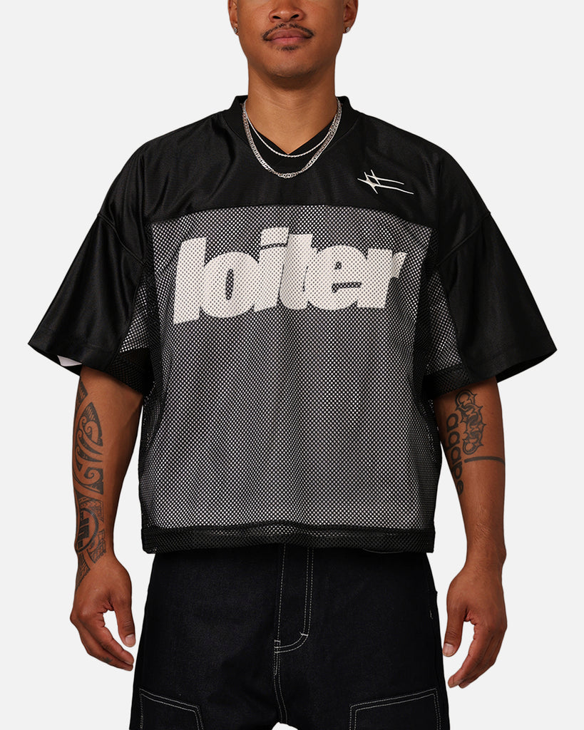 Loiter Outfield Training Jersey Black | Culture Kings US