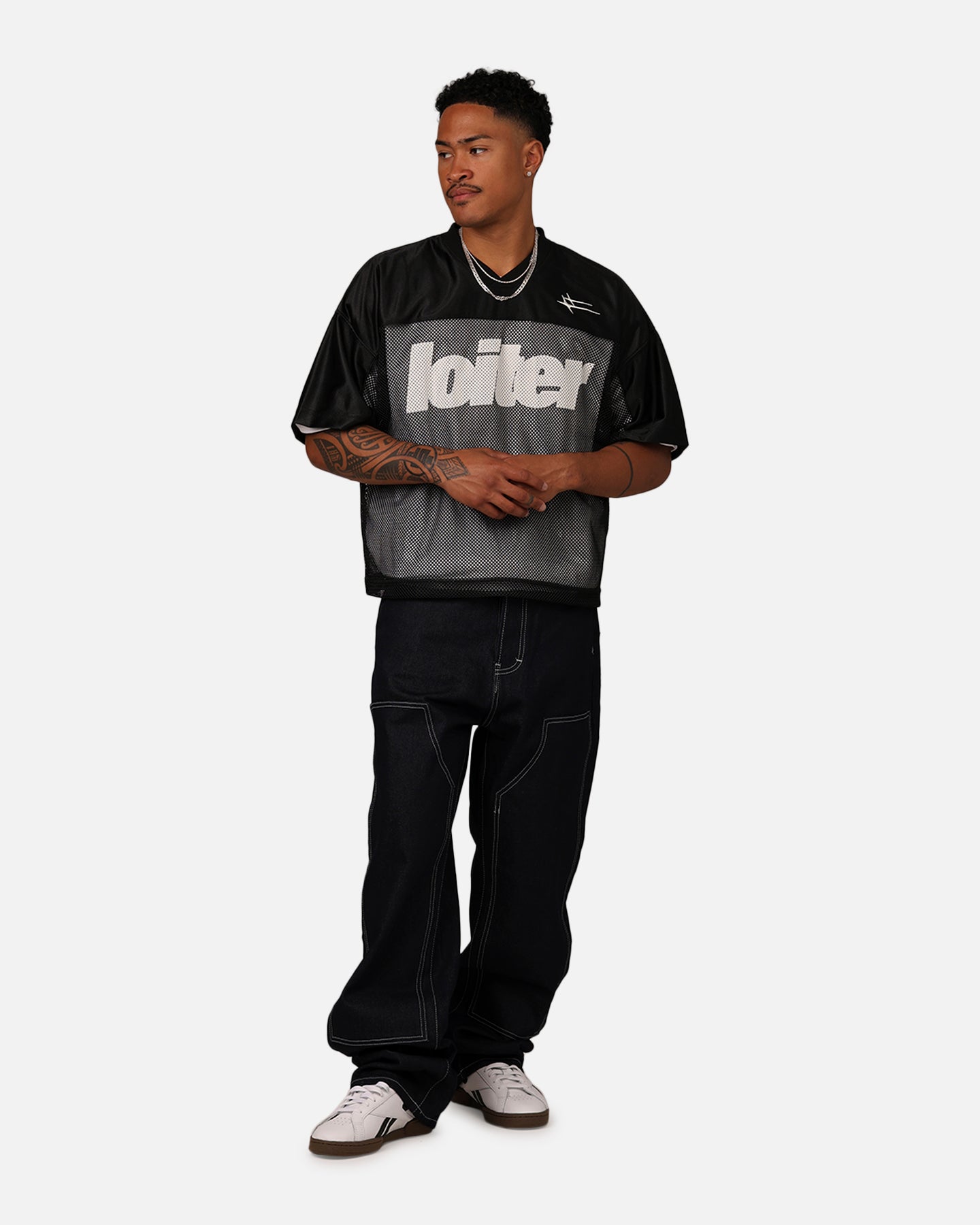 Loiter Outfield Training Jersey Black | Culture Kings US
