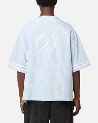 Loiter Outfield Jersey Blue Pin Stripe