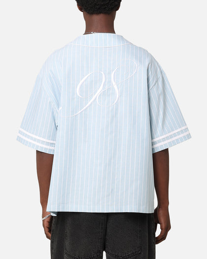 Loiter Outfield Jersey Blue Pin Stripe