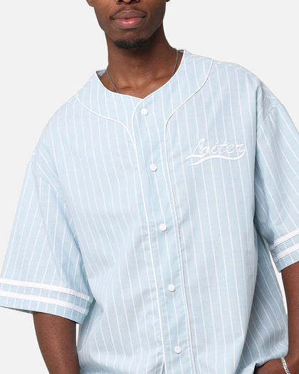 Loiter Outfield Jersey Blue Pin Stripe