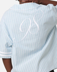 Loiter Outfield Jersey Blue Pin Stripe