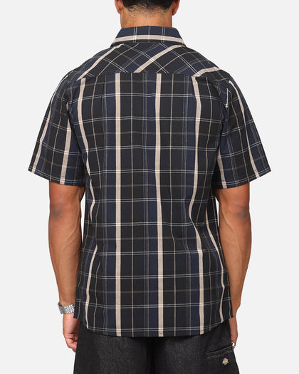 Dickies Best N West Button Up Shirt Black