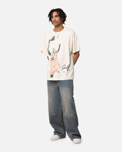 Mitchell & Ness Chicago Bulls Rebound T-Shirt Unbleached