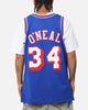 Mitchell & Ness Los Angeles Lakers Shaquille O'Neal  #34 'Flags Collection' Jersey Blue