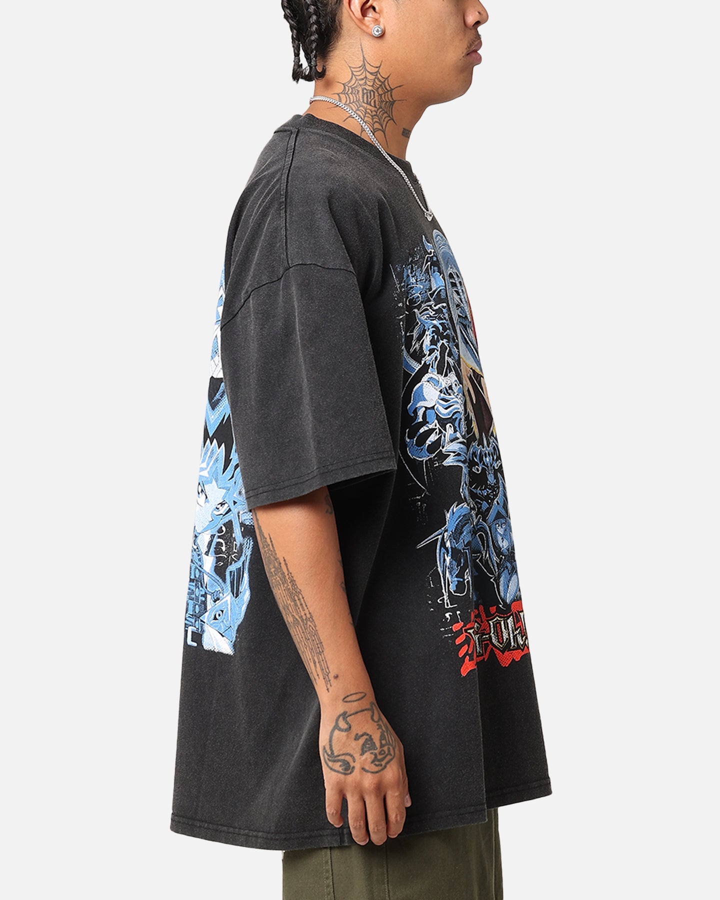 Goat Crew X Yu-Gi-Oh! Yami Yugi Heavy T-Shirt Vintage Black