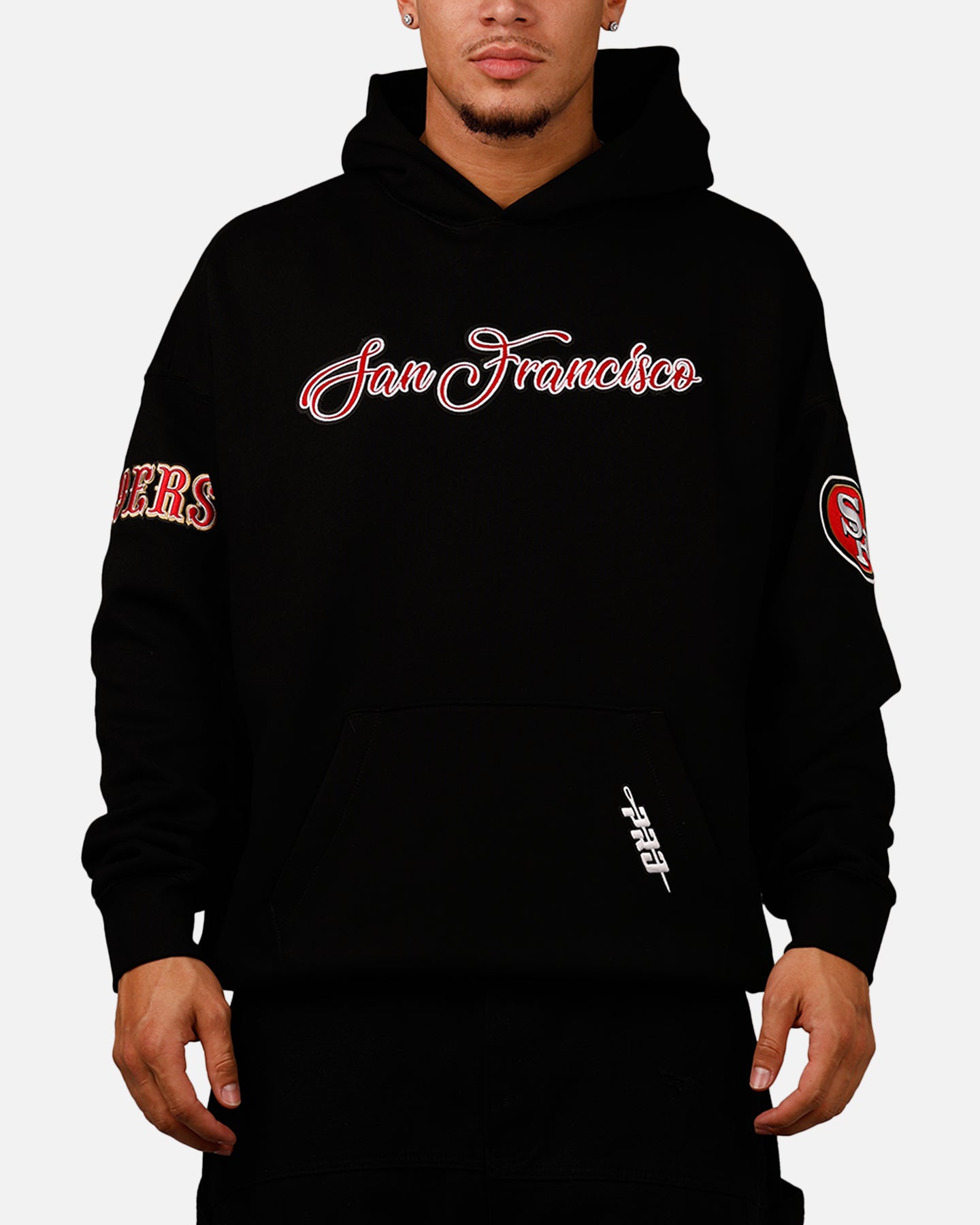 Pro Standard San Francisco 49ers City Hoodie Black | Culture Kings US