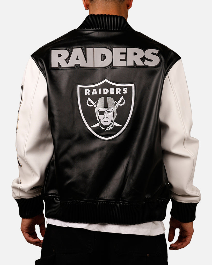 Pro Standard Las Vegas Raiders Varsity Jacket Black