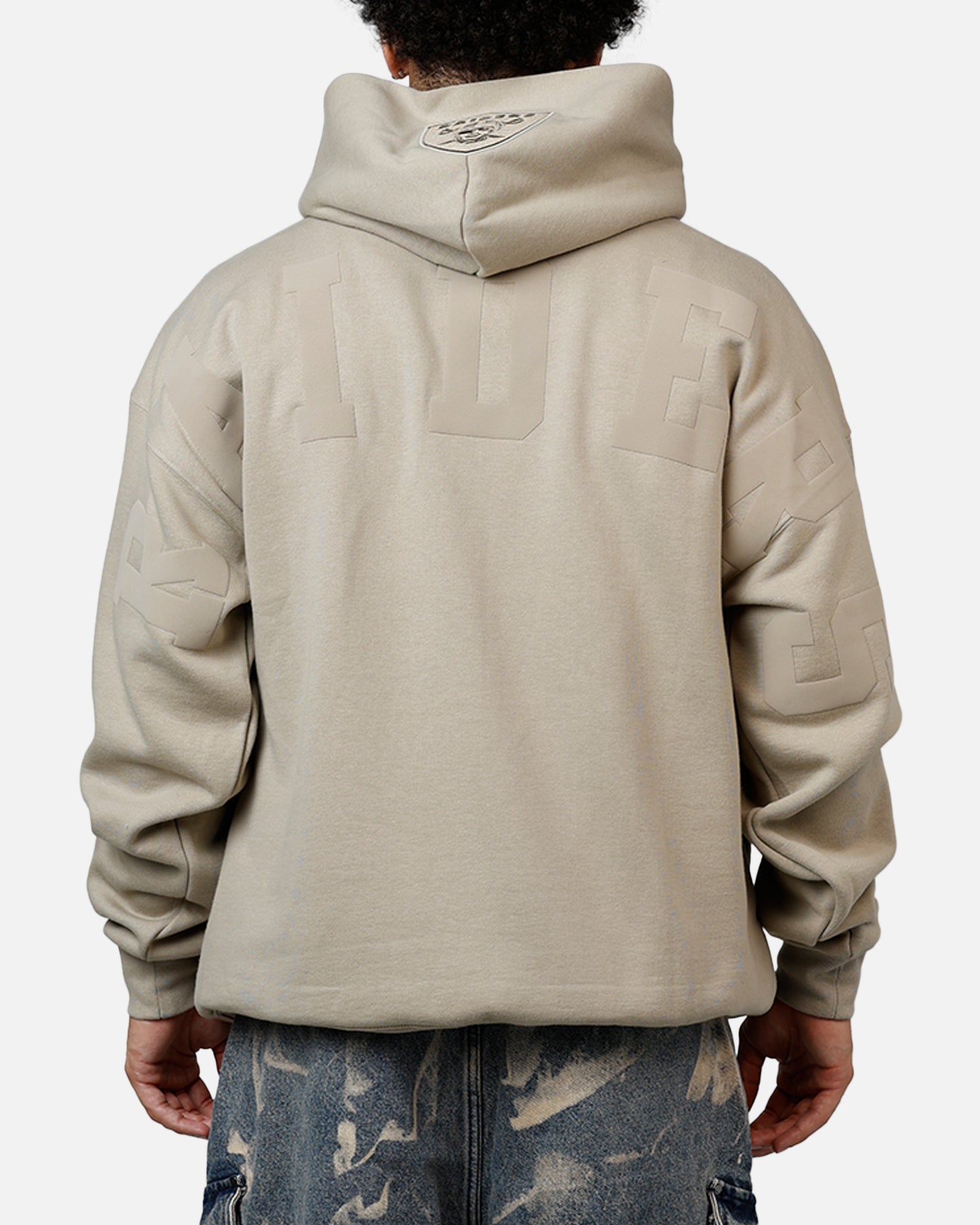 Pro Standard Las Vegas Raiders Wingspan Hoodie Taupe | Culture
