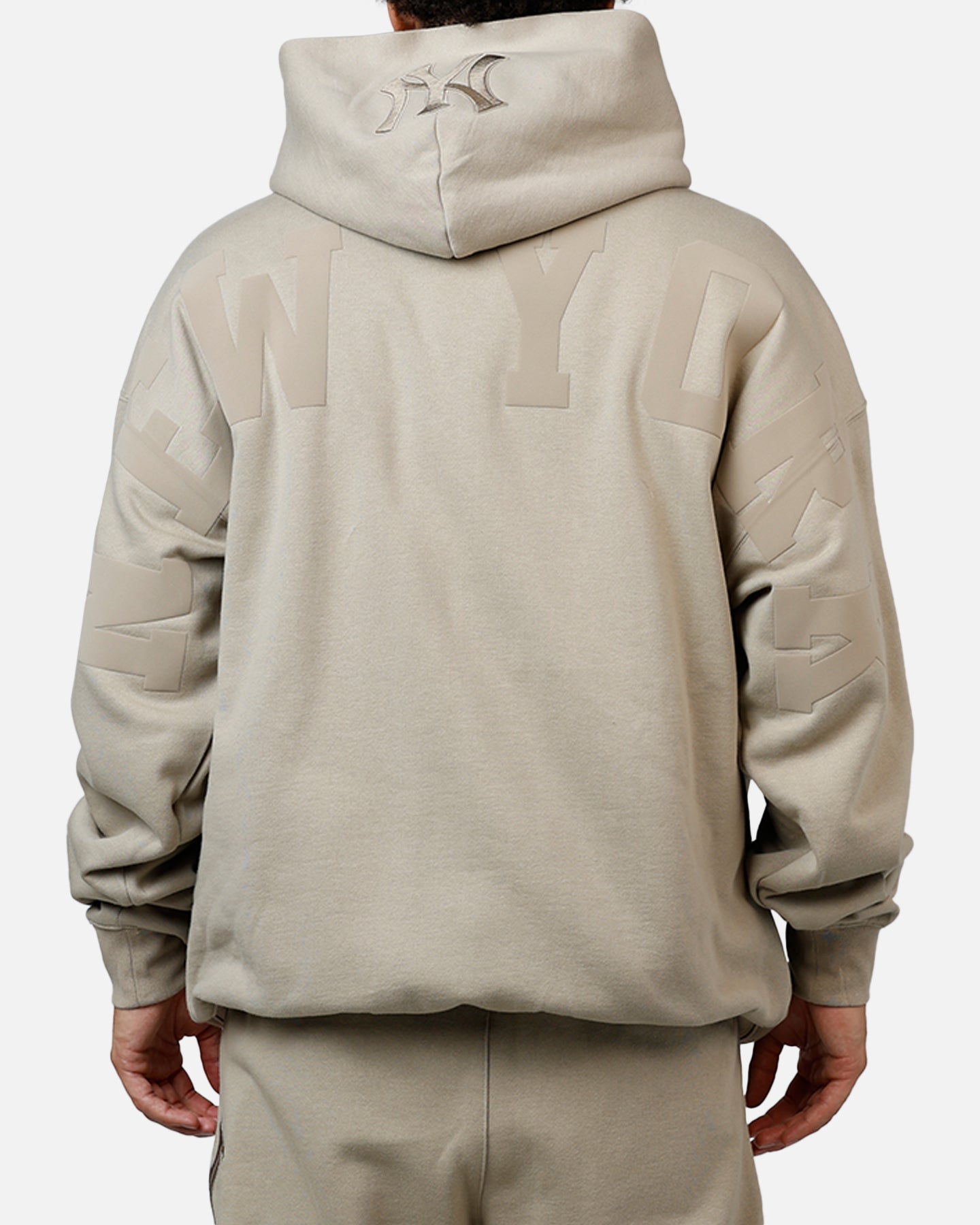 Pro Standard New York Yankees Wingspan Hoodie Taupe | Culture Kings US