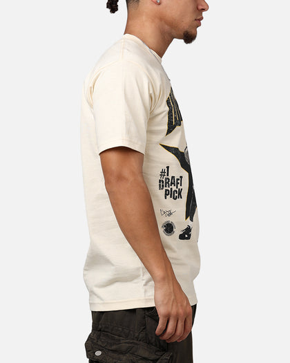 Mitchell & Ness Chris Webber #1 Draft Pick T-Shirt Cream