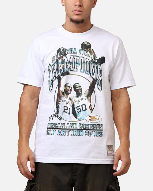 Mitchell & Ness San Antonio Spurs 2003 Finals Champions T-Shirt White