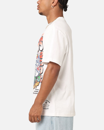 Mitchell & Ness Sydney Roosters Vs New Zealand Warriors T-Shirt Vintage White