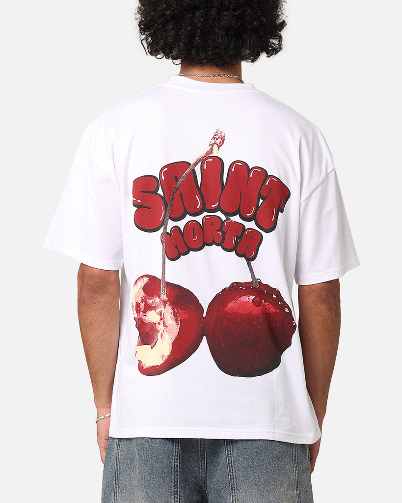 Saint Morta Cherry Temptation T-Shirt White | Culture Kings US