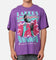 Mitchell & Ness Los Angeles Lakers 2002 Playoffs Tour T-Shirt Lavender