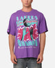 Mitchell & Ness Los Angeles Lakers 2002 Playoffs Tour T-Shirt Lavender