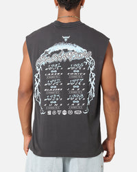 Mitchell & Ness Chicago Bulls Electric Muscle T-Shirt Faded Black