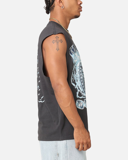 Mitchell & Ness Chicago Bulls Electric Muscle T-Shirt Faded Black