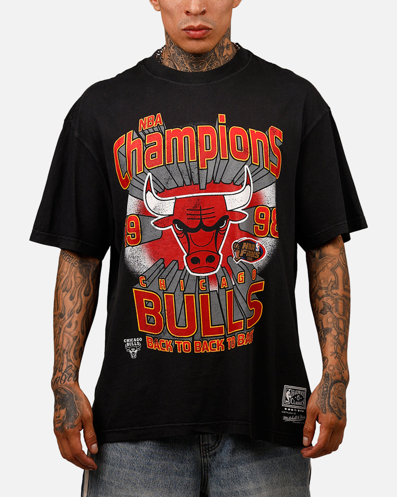Mitchell & Ness Chicago Bulls Explode Champions T-Shirt Overdyed