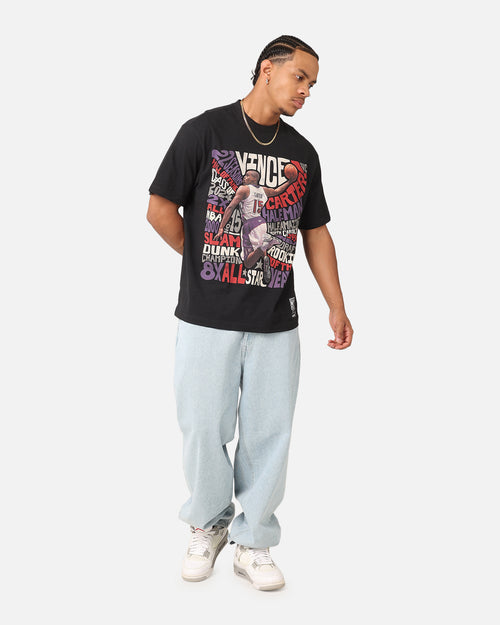 Mitchell & Ness Toronto Raptors Vince Carter Player Abstract T-Shirt Faded Black