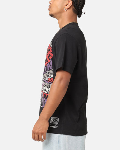 Mitchell & Ness Toronto Raptors Vince Carter Player Abstract T-Shirt Faded Black