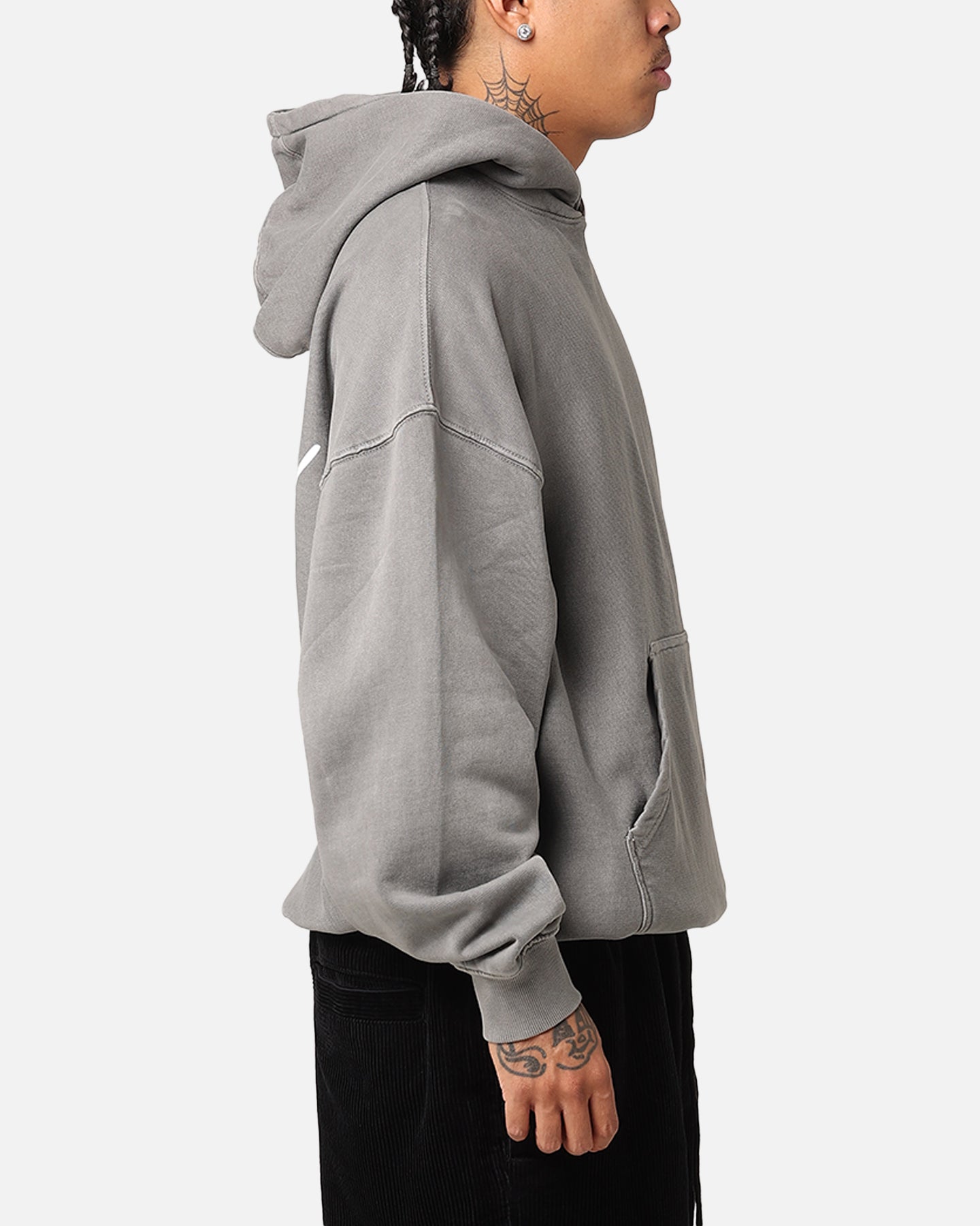 Saint Morta Saint Studios Hoodie Washed Charcoal | Culture Kings US