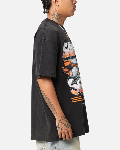 Culture Kings San Jose Sharks Shark Attack Heavy T-Shirt Vintage Black